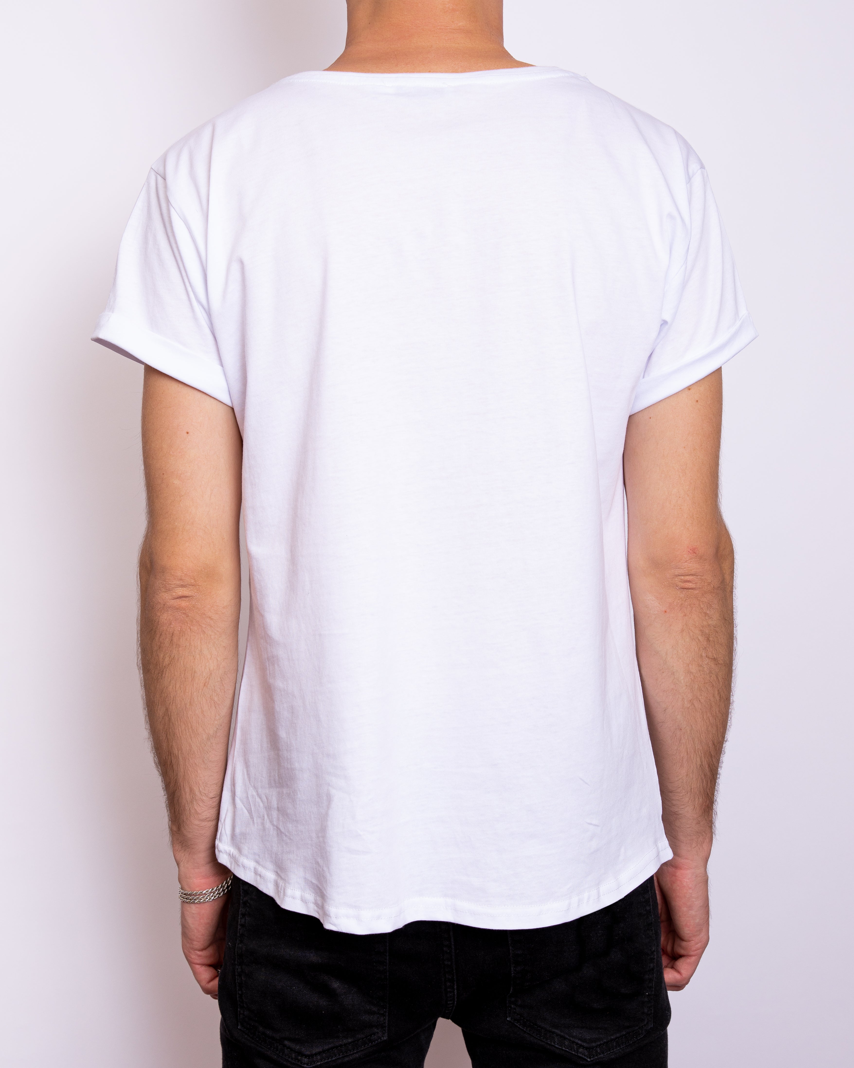 INADAPTÉ T-SHIRT IN COTTON (WHITE)